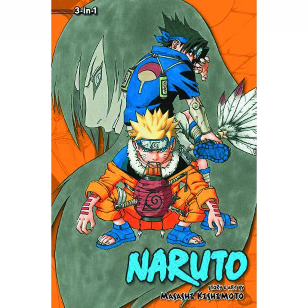 Naruto 3-in-1 Edition (Vol. 7-8-9)