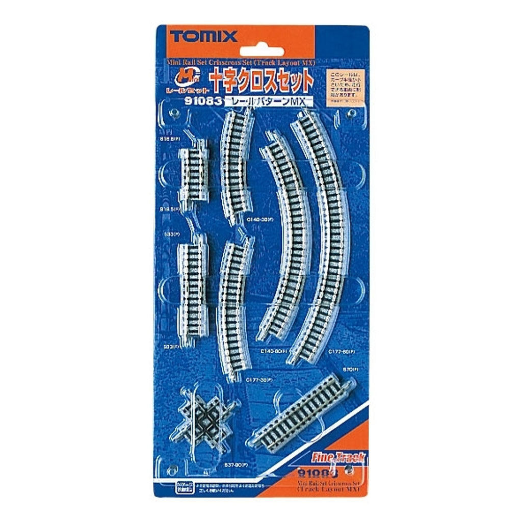 Tomix Trains - TMX91083 - Mini Track Crossing Set