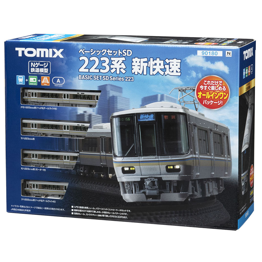 Tomix Trains - TMX90180 - N Starter Set SD 233 New Rapid Express