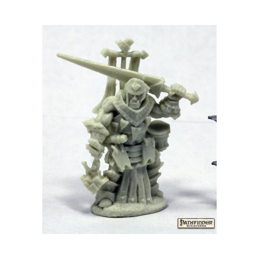 Reaper Bones Pathfinder - Oloch, Iconic Warpriest - 89038