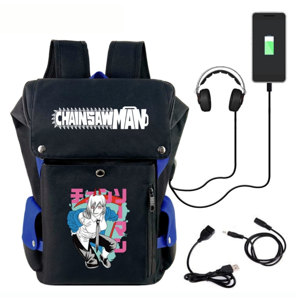 Chainsaw Man - Canvas Backpack