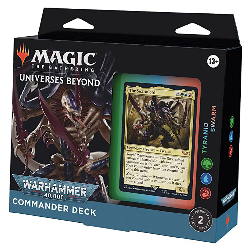 Magic the Gathering: Universes Beyond - Warhammer 40,000 Commander Deck - Tyranid Swarm
