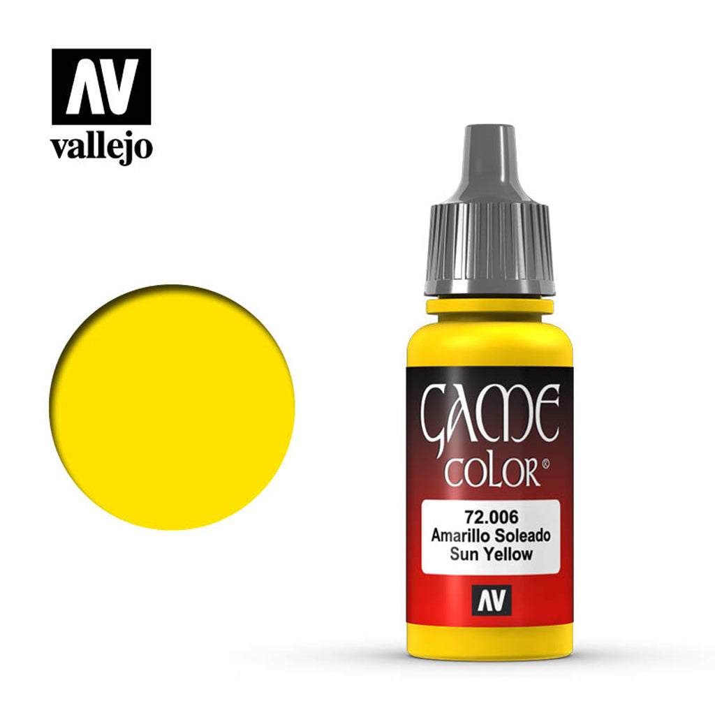 Vallejo Game Colour - Sun Yellow 72.006