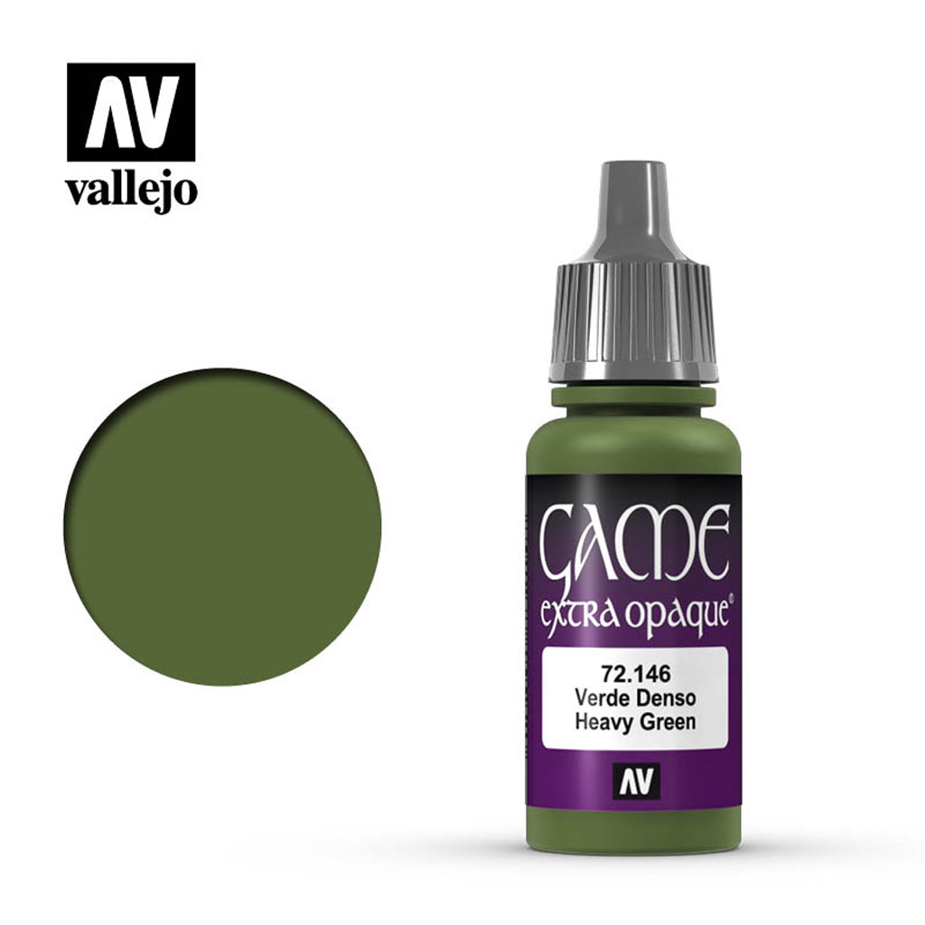 Vallejo Game Ink - Heavy Green 17 ml
