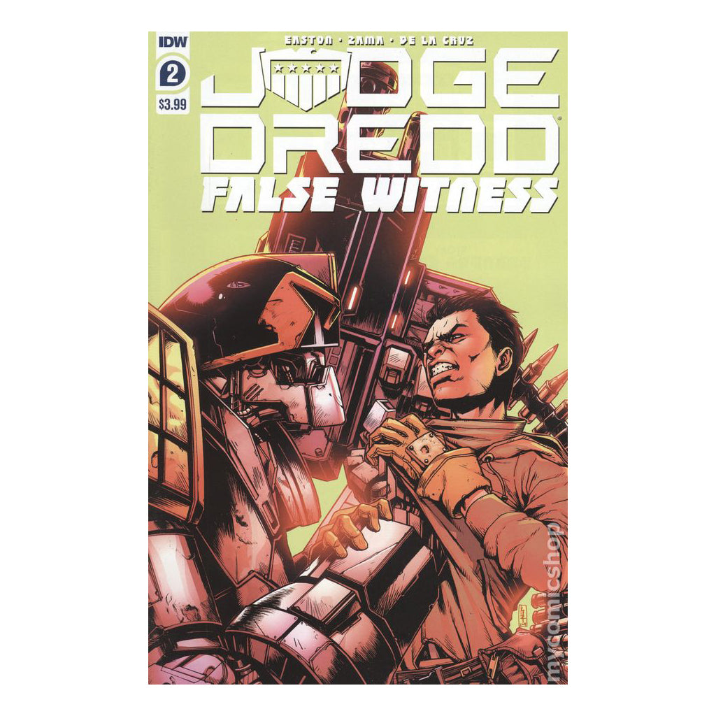 IDW - Judge Dredd: False Witness #2