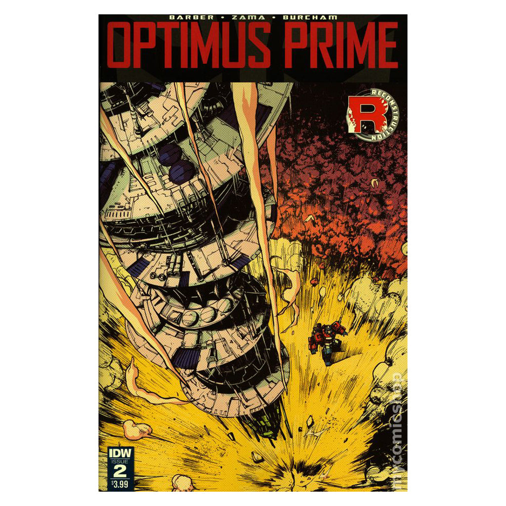 Optimus Prime (2016 IDW) #2