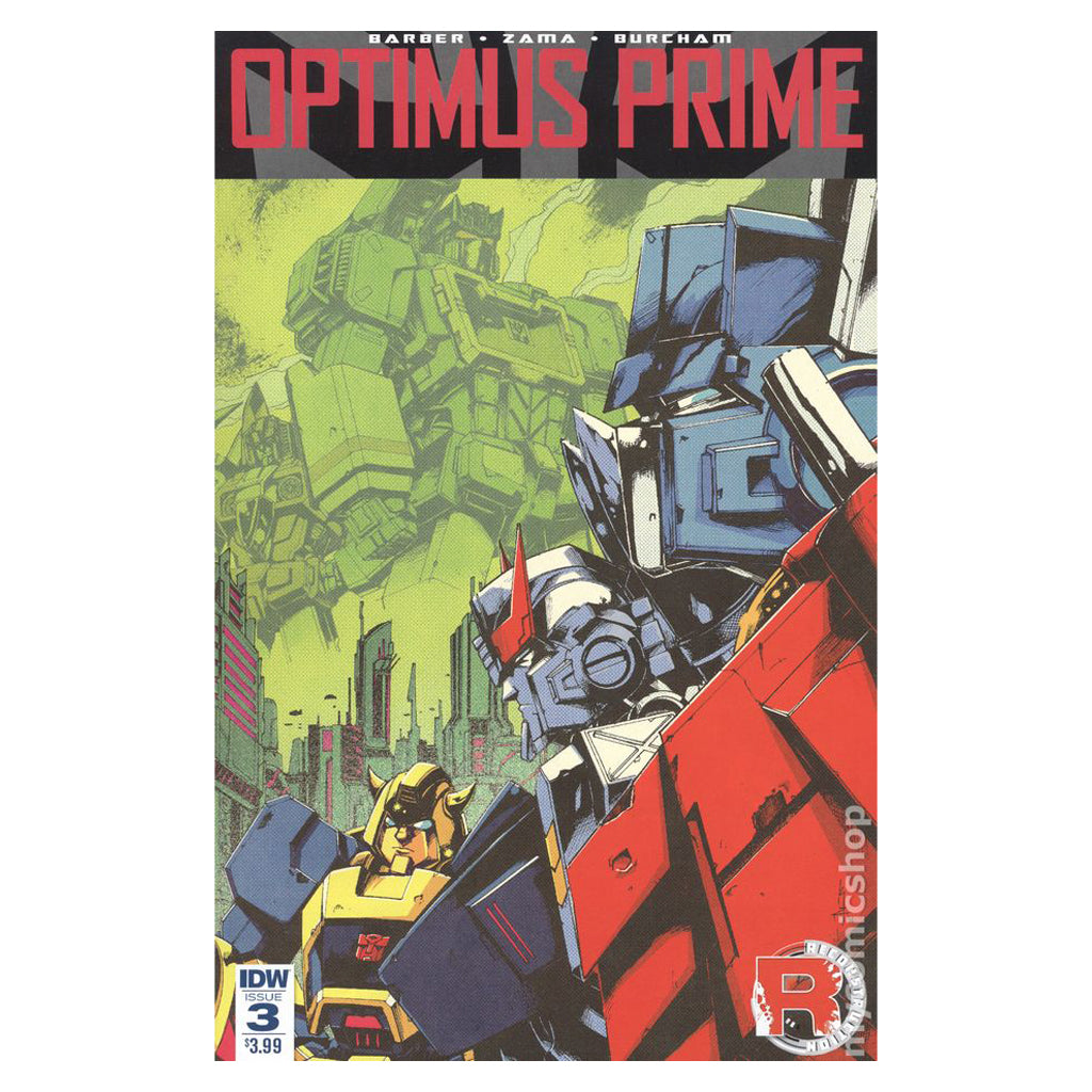 Optimus Prime (2016 IDW) #3