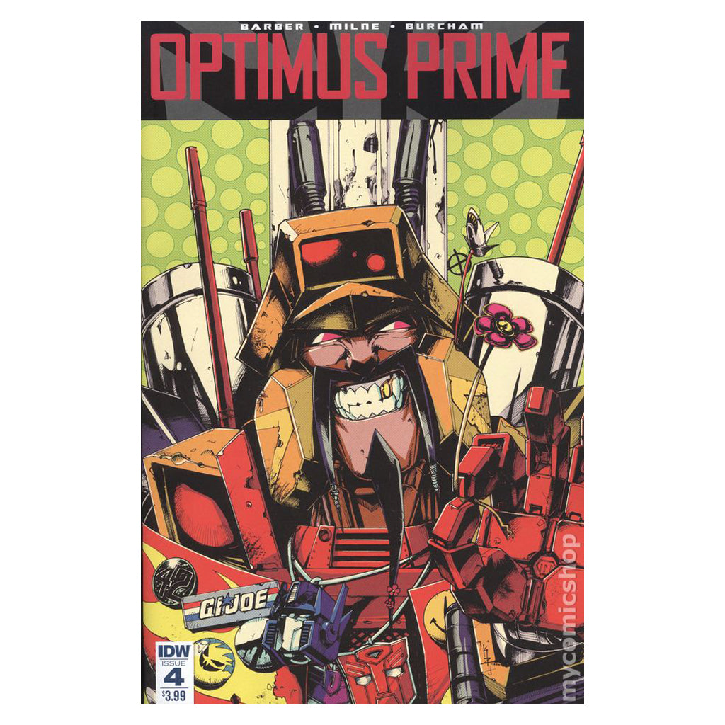 Optimus Prime (2016 IDW) #4