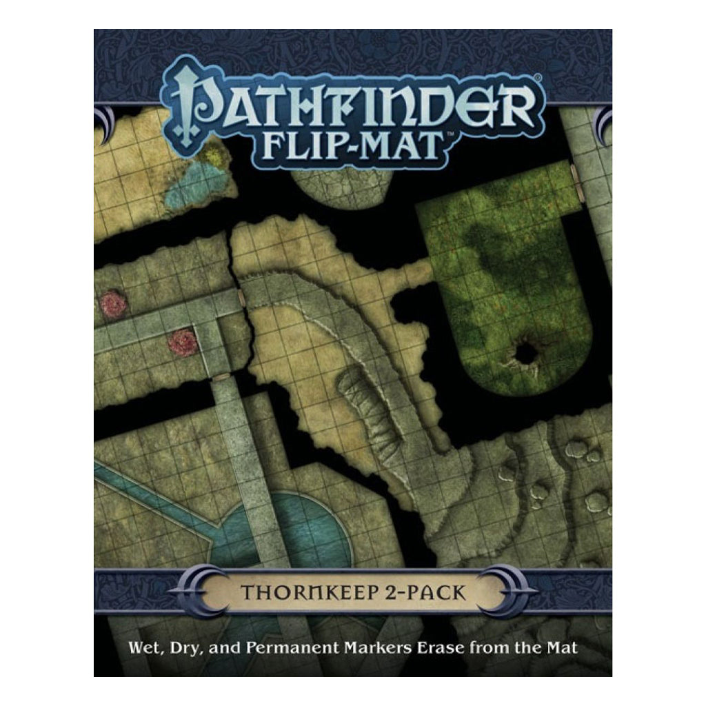 Pathfinder Flip Mat - Thornkeep 2-pack