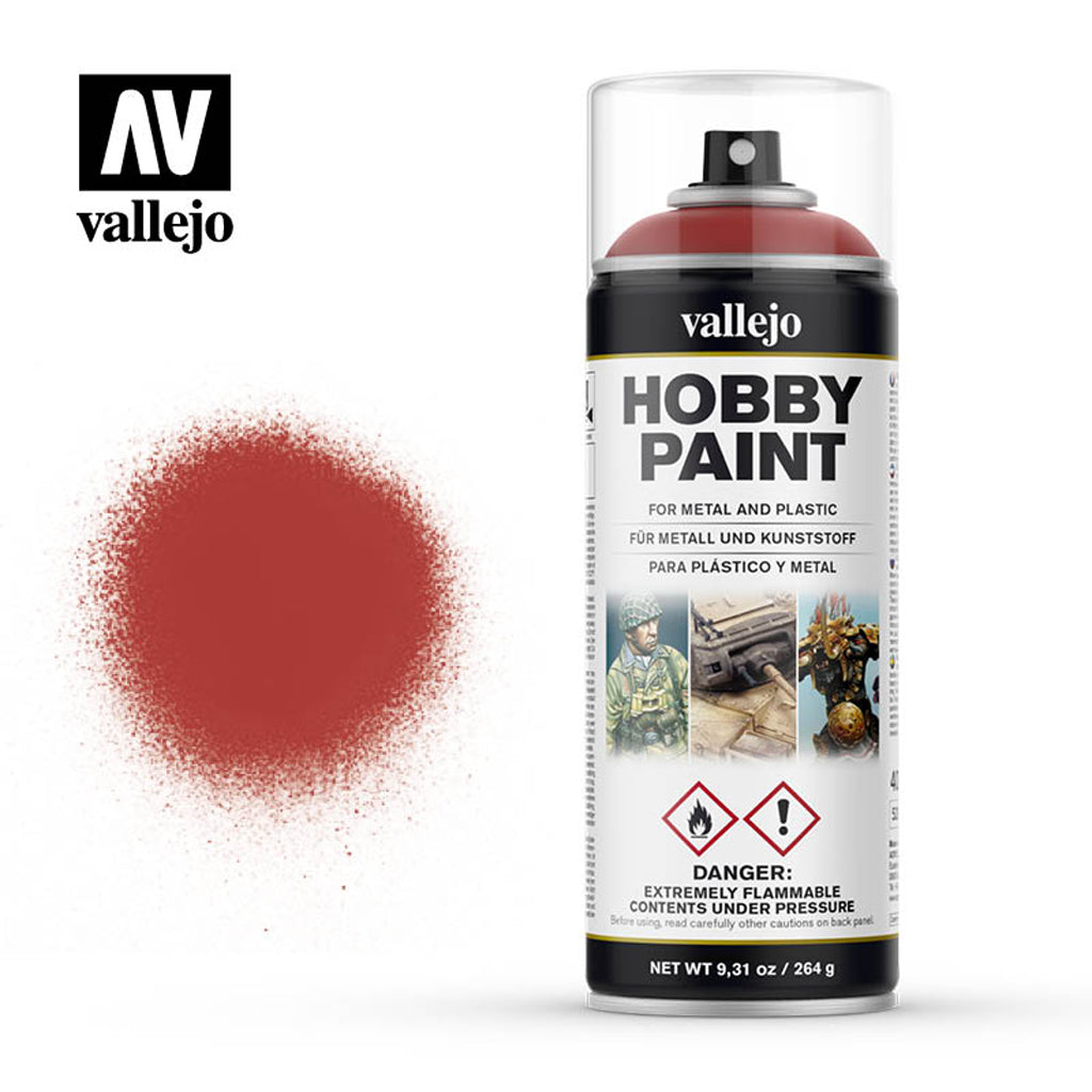 Vallejo - Spray Can 400ml - Scarlet Red