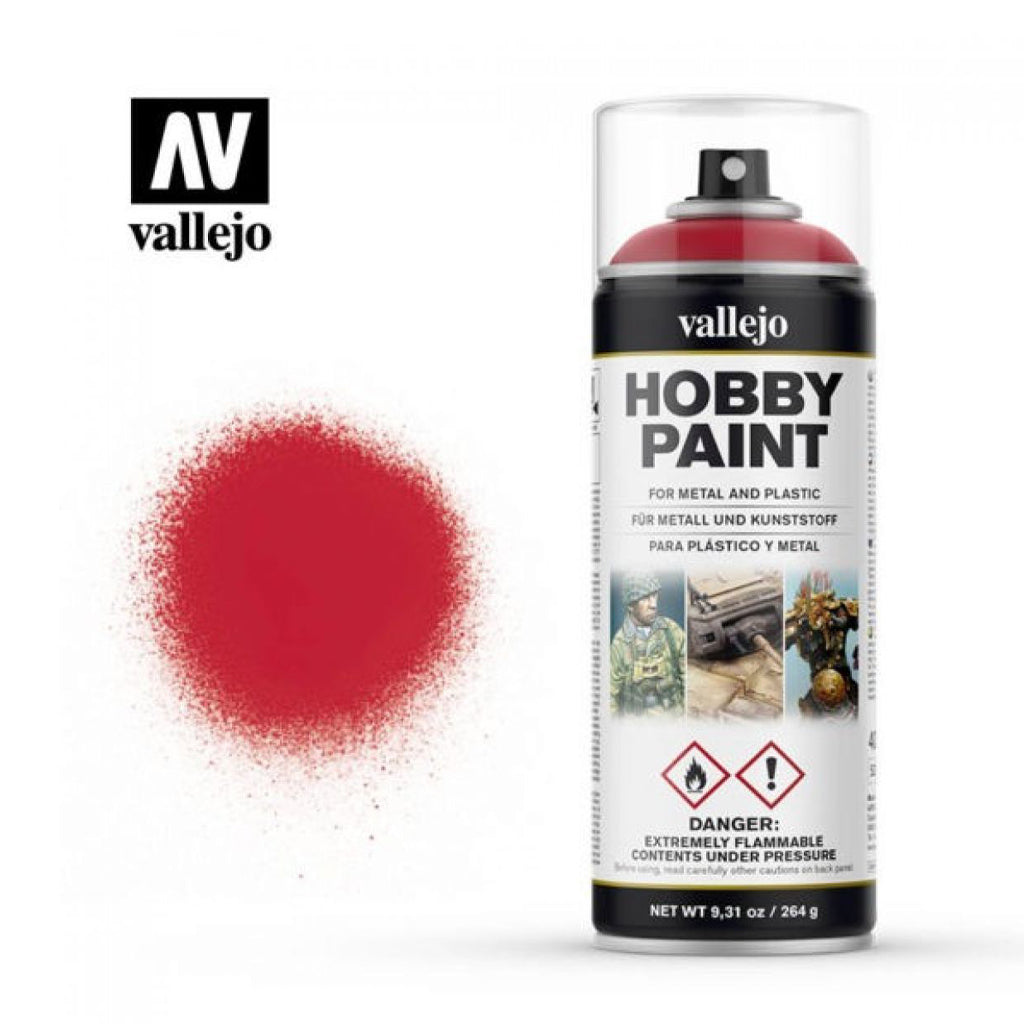 Vallejo - Spray Can 400ml - Bloody Red