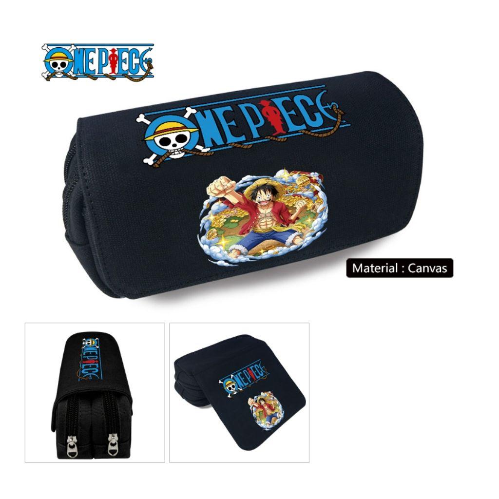 One Piece - Double Zipper Pencil Case