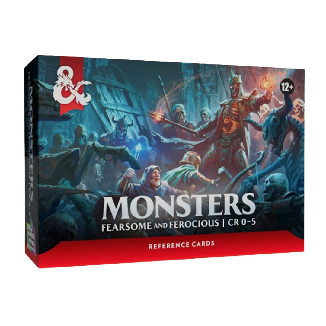 D&amp;D Reference Cards - Monsters: Fearsome and Ferocious
