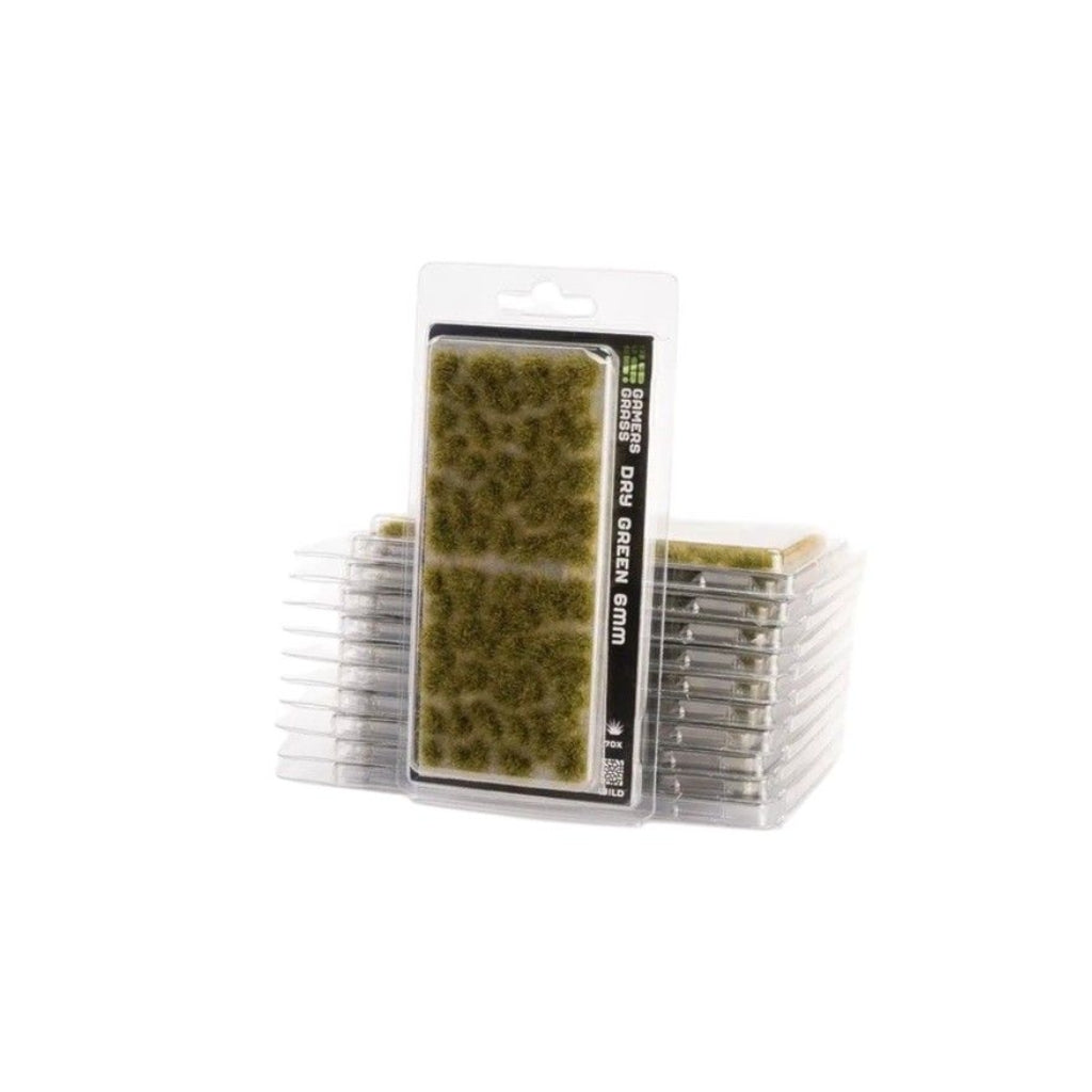 Gamers Grass - Grass Tufts - 6mm - Dry Green - Wild