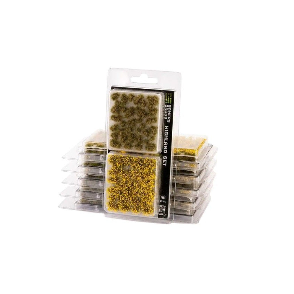 Gamers Grass - Grass Tufts - Tuft Sets - Highland Tuft Set