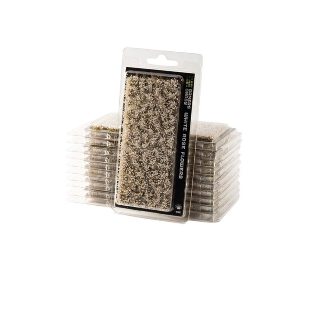 Gamers Grass - Grass Tufts - Flowers - White Rose