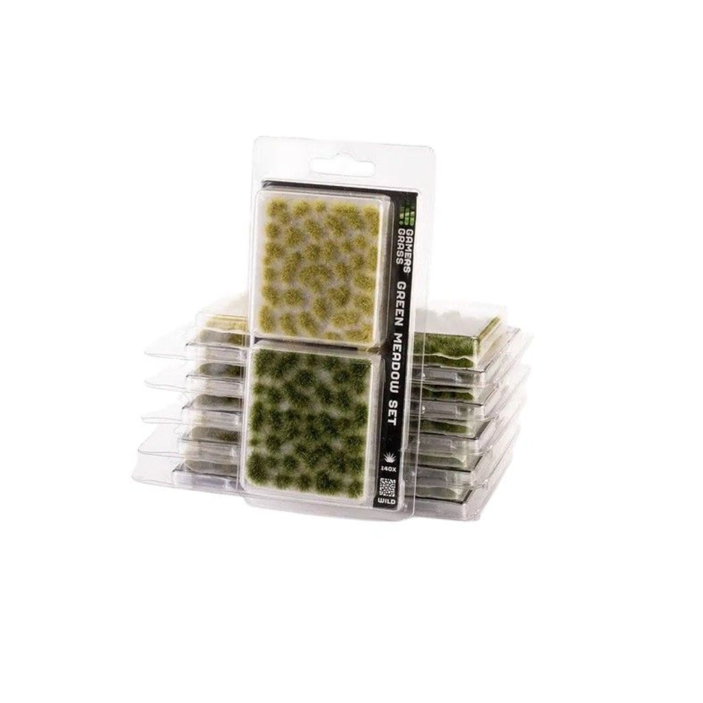 Gamers Grass - Grass Tufts - Tuft Sets - Green Meadow Set