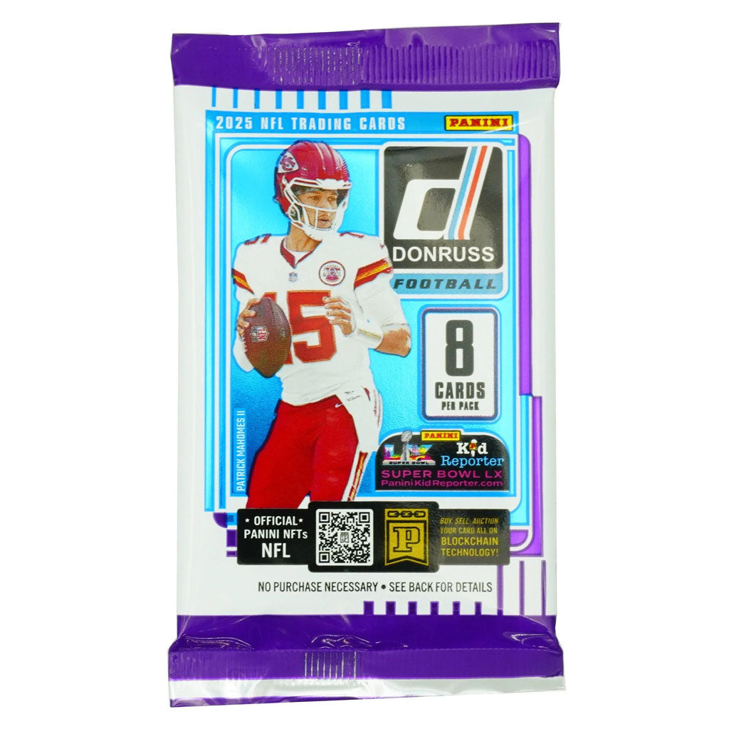2025 Panini Donruss Football Booster Pack