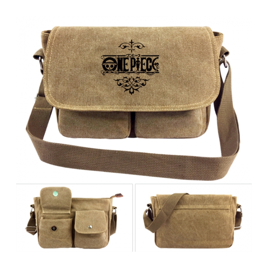 One Piece - Canvas Shoulder Satchel