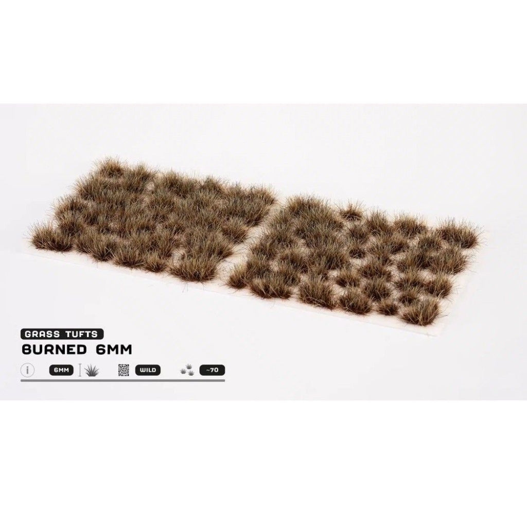 Gamers Grass - Grass Tufts - 6mm - Burned Tufts - Wild