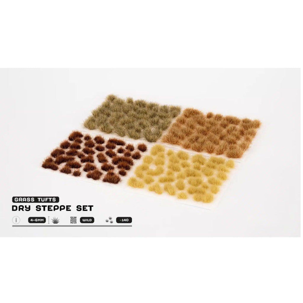 Gamers Grass - Grass Tufts - Tuft Sets - Dry Steppe Set