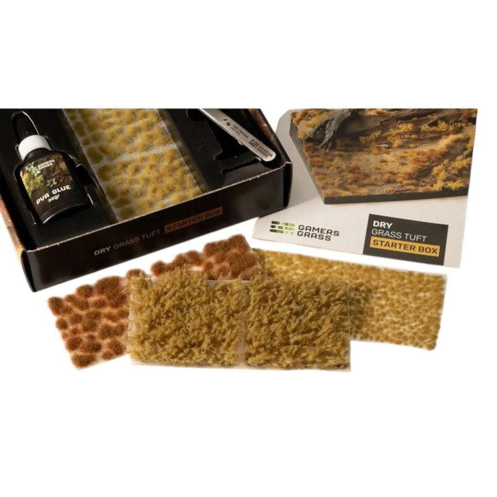 Gamers Grass - Box Sets - Grass Tuft Starter Box - Dry