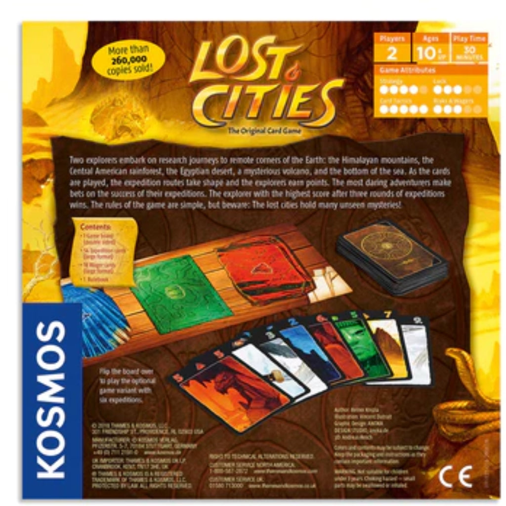 Lost Cities Original Card Game