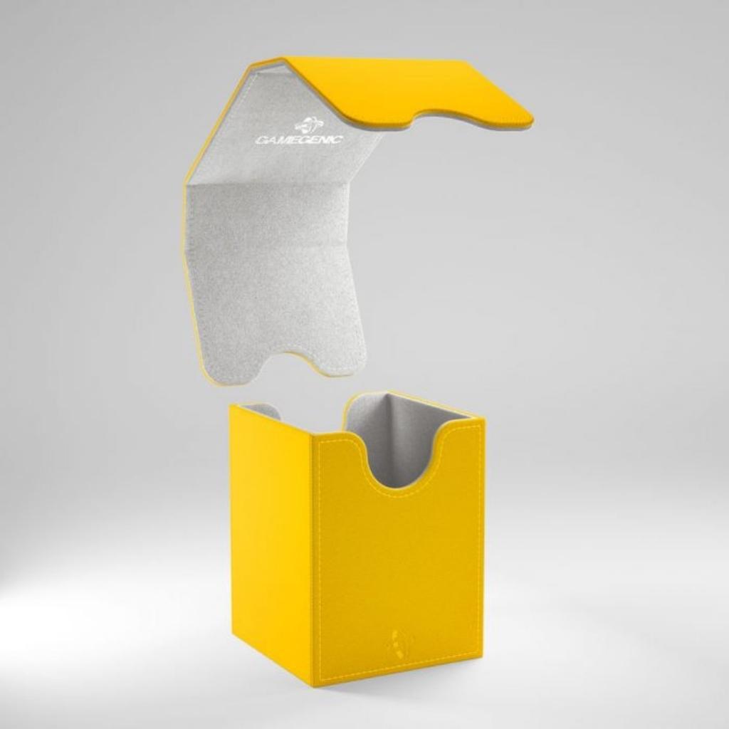 Gamegenic - Squire Convertible Deck Box 100+ Yellow