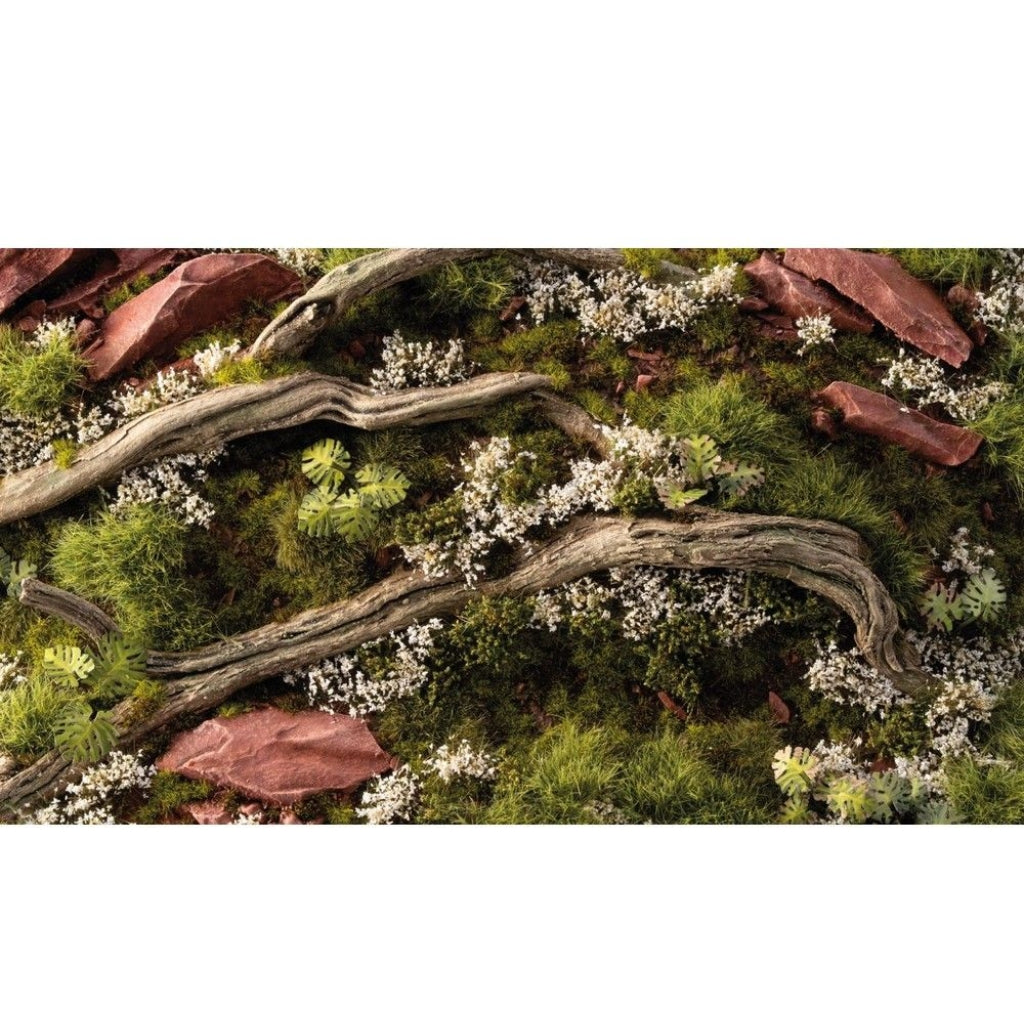 Gamers Grass - Grass Tufts - Flowers - White Rose