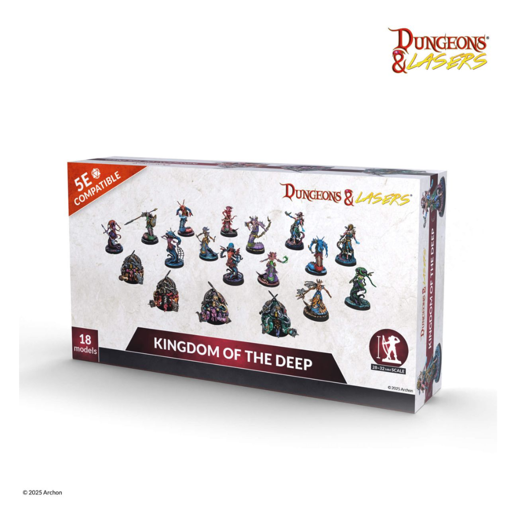 Dungeons & Lasers: Miniatures - Kingdom Of The Deep