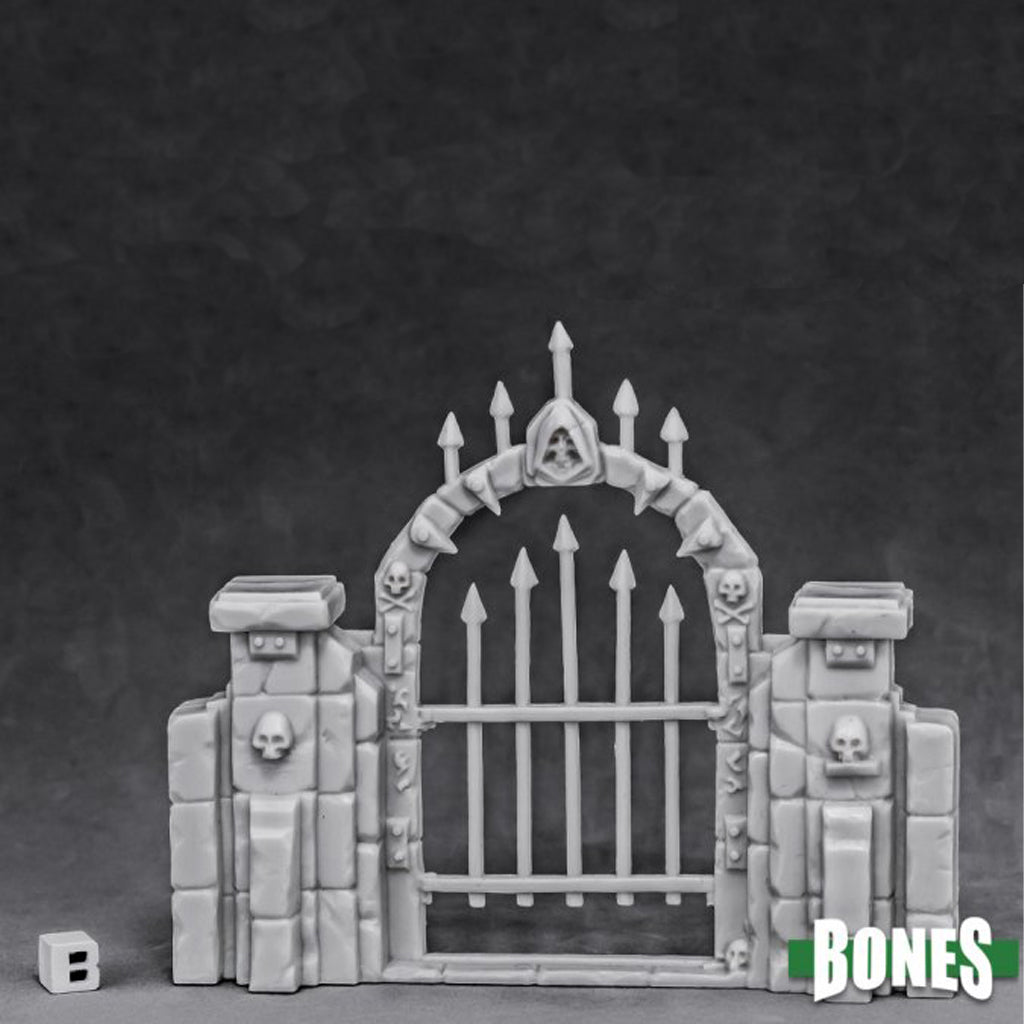 Reaper Bones - Graveyard Fence Gate - 77527