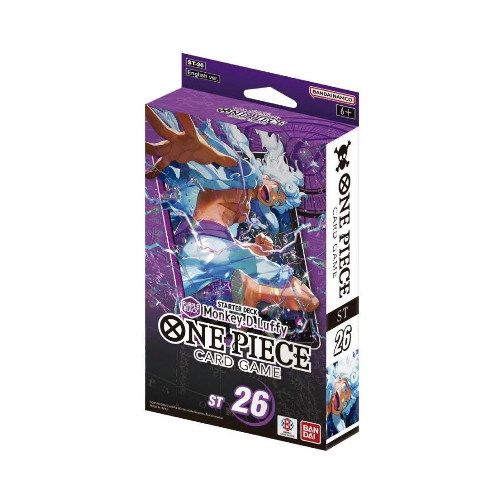 One Piece : Starter Deck – (Purple/Black) Monkey.D.Luffy [ST-26]