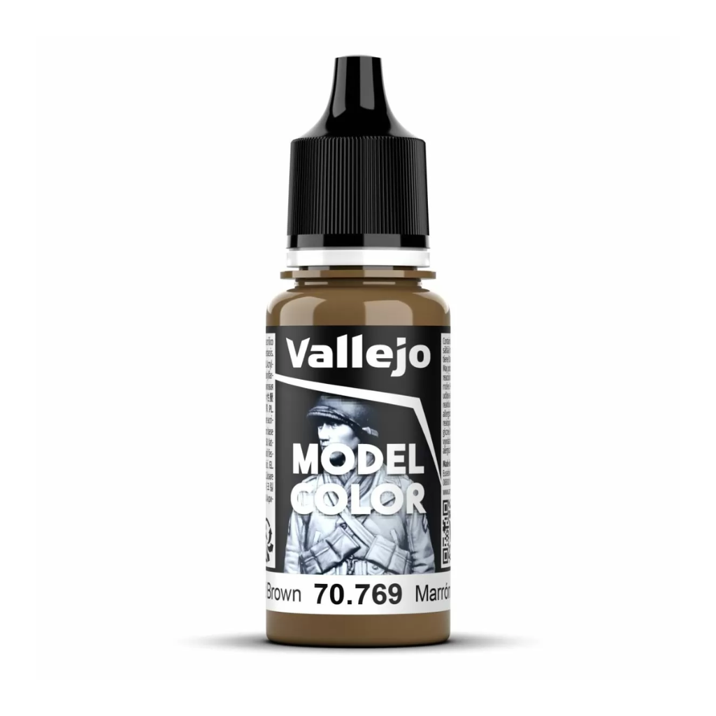Vallejo Model Colour - Mustard Brown 18 ml