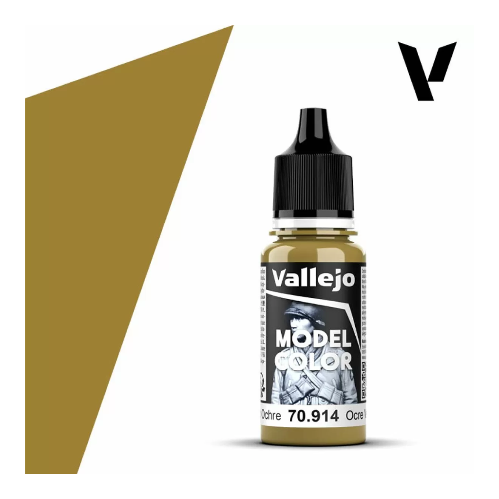 Vallejo Model Colour - Green Ochre 18 ml