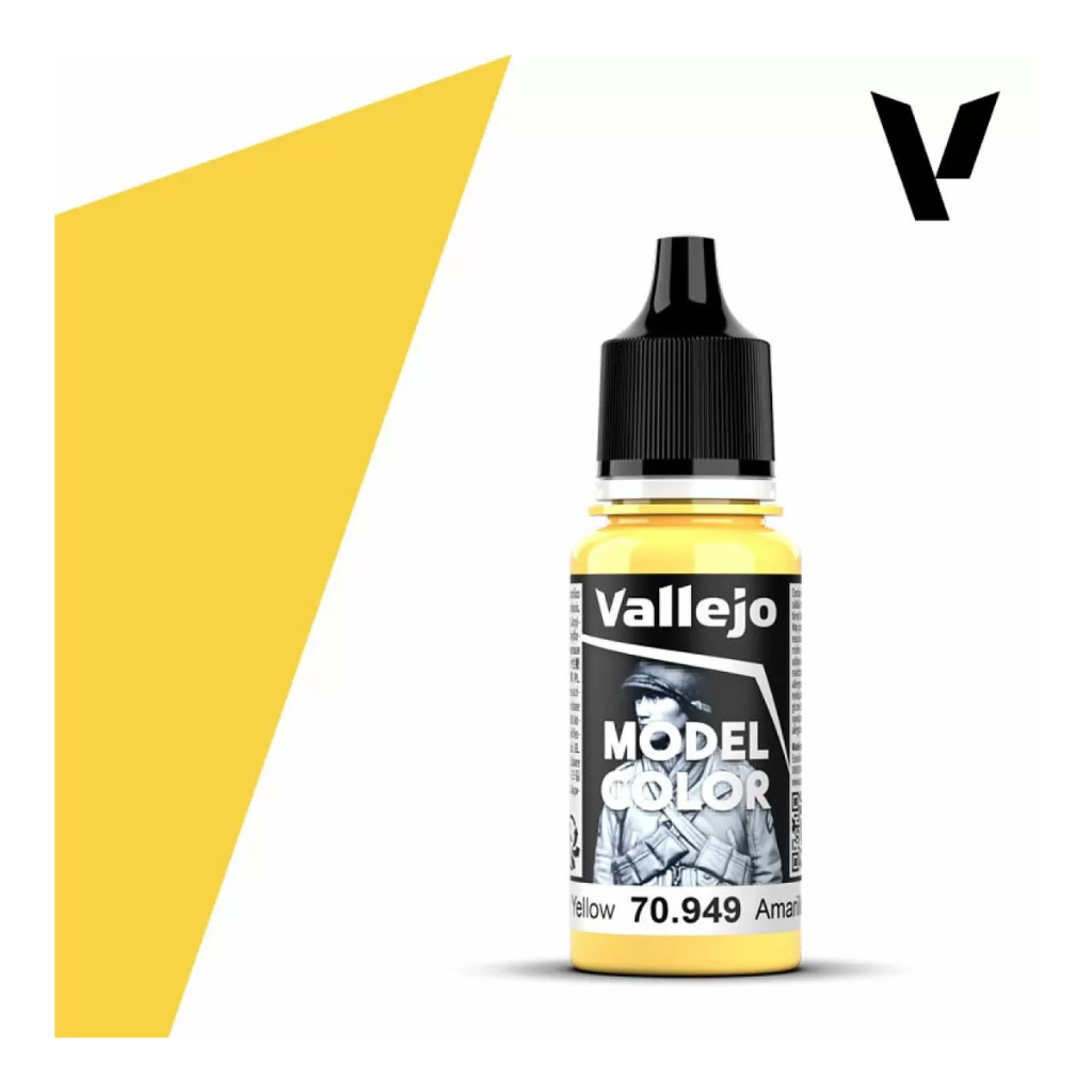 Vallejo Model Colour - Light Yellow 18 ml