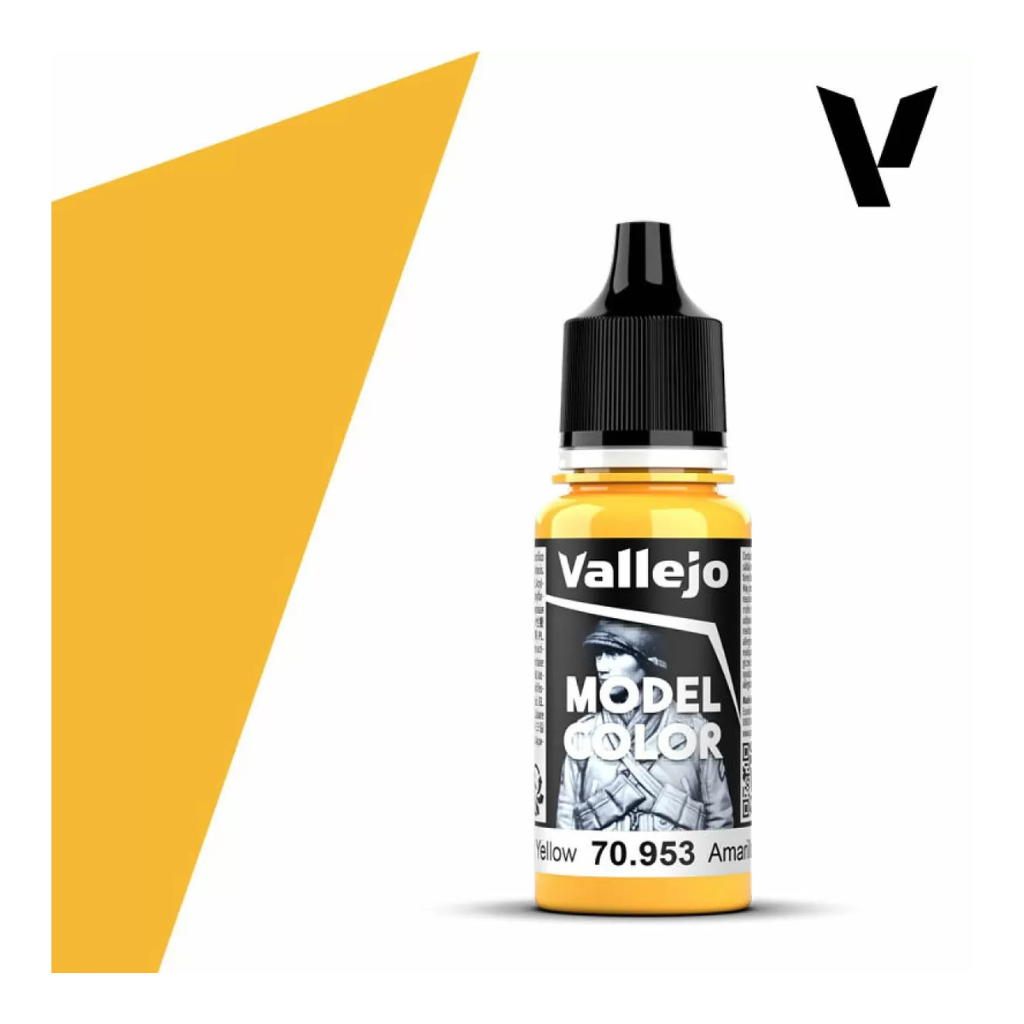 Vallejo Model Colour - Flat Yellow 18 ml