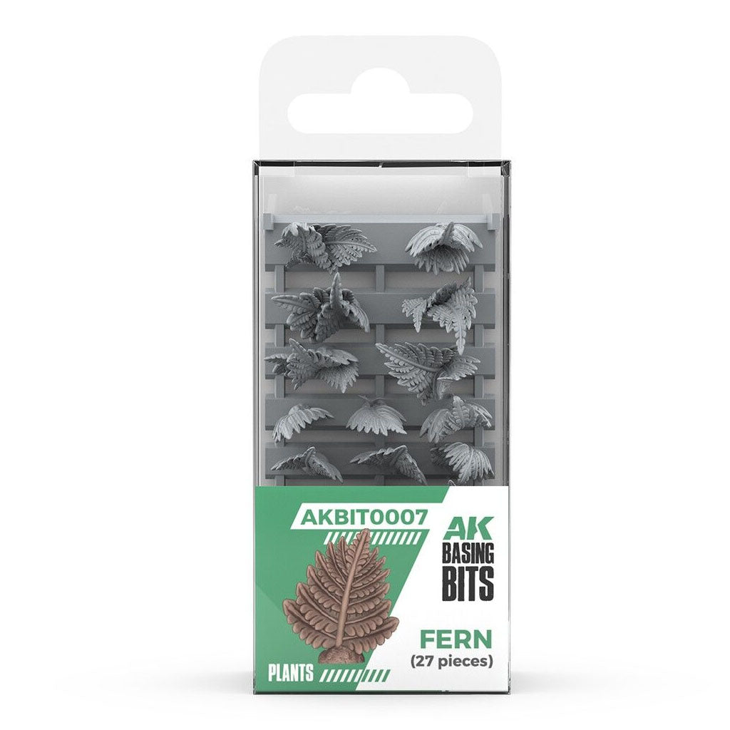 AK Interactive - Basing Bits - Fern - 25 Pieces