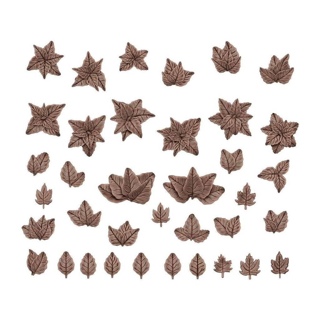 AK Interactive - Basing Bits - Forest Leaves - 35 Pieces