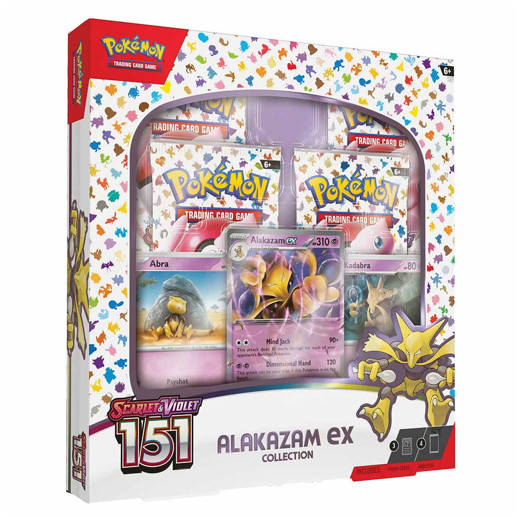 Pokemon TCG Scarlet & Violet 151 Collection Alakazam EX