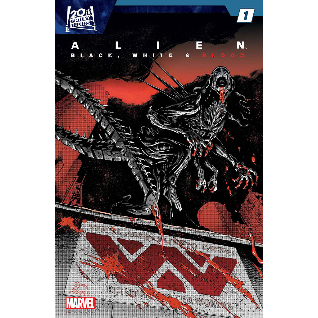 Alien - Black White & Blood #1