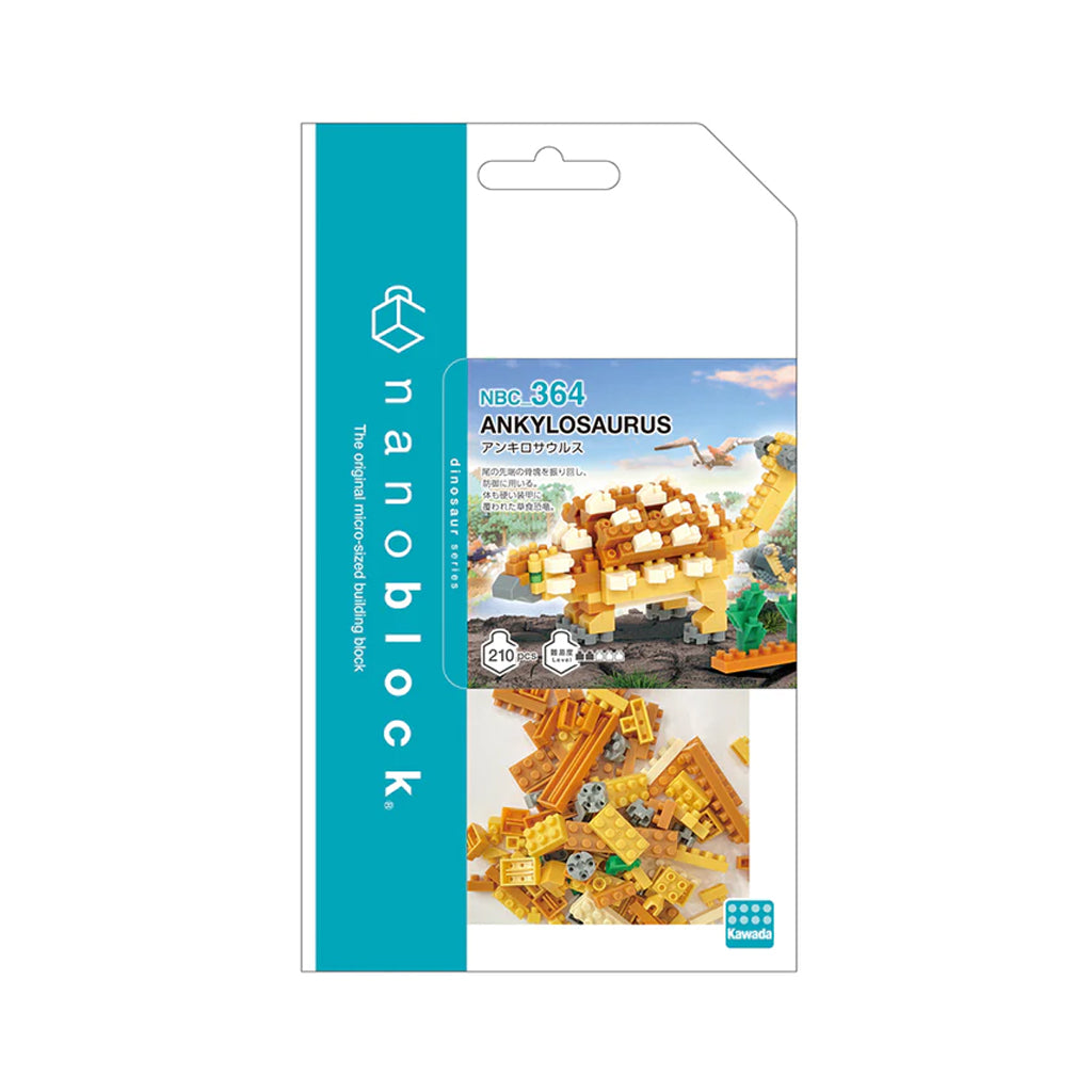Nanoblock - Dinosaurs (Ankylosaurus)