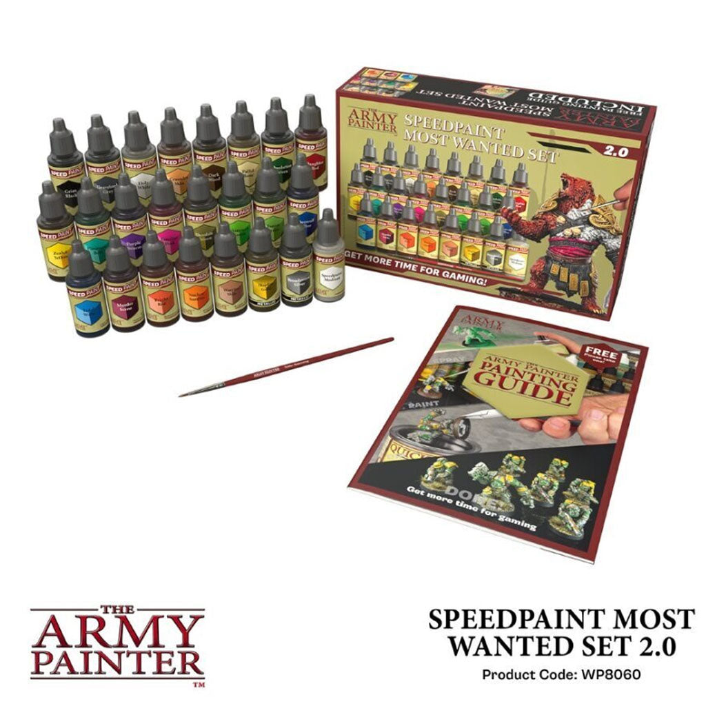 Army Painter: Warpaints: SpeedPaint Most Wanted Set 2.0