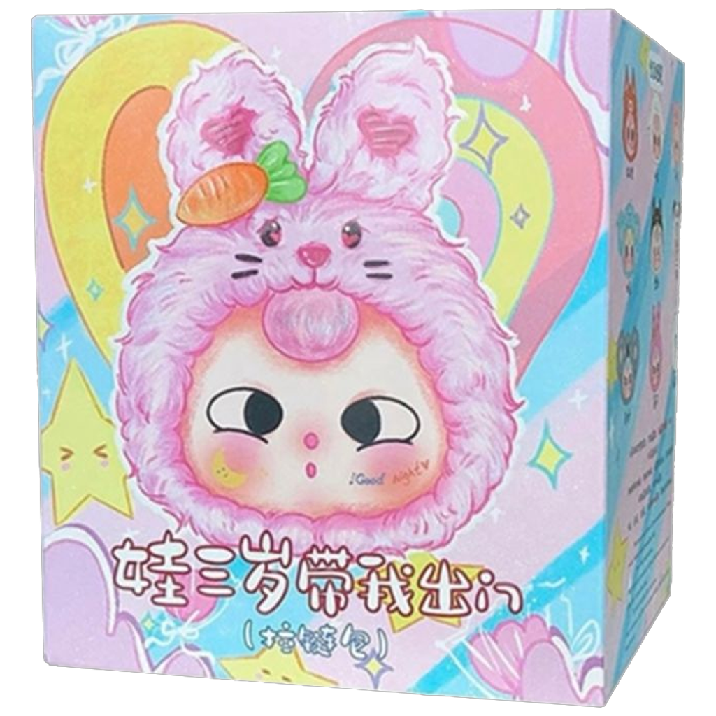 Baby Three - Take Me Out Zipper Bag Plush Blind Box