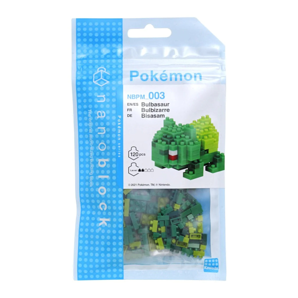 Nanoblock - Pokemon (Bulbasaur)