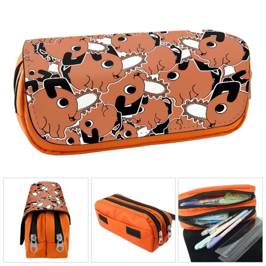 Chainsaw Man - Canvas Pencil Case