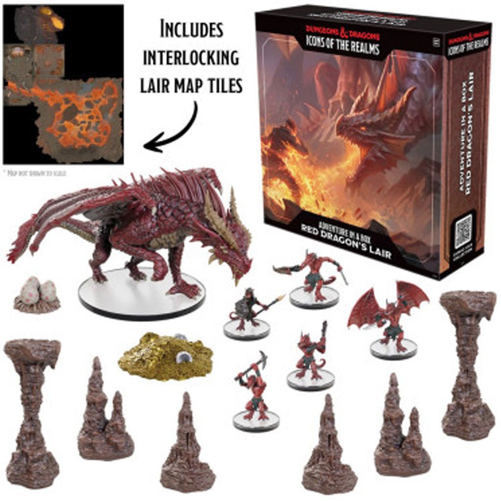 D&amp;D Icons of the Realms: Adventure in a Box - Red Dragon's Lair