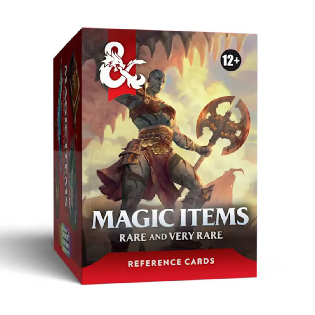 D&amp;D Reference Cards - Magic Items: Rare and Very Rare