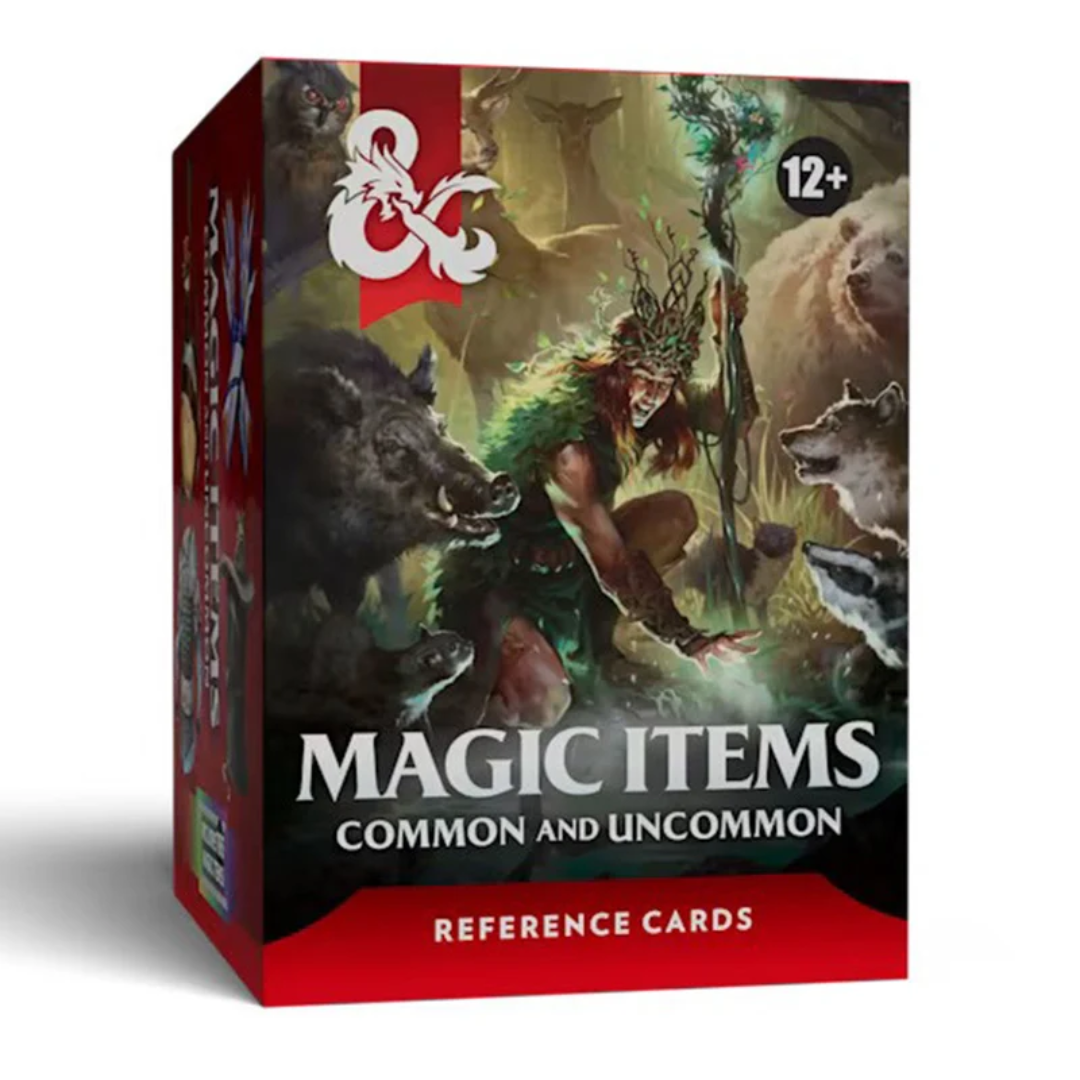 D&D Reference Cards - Magic Items: Common and Uncommon