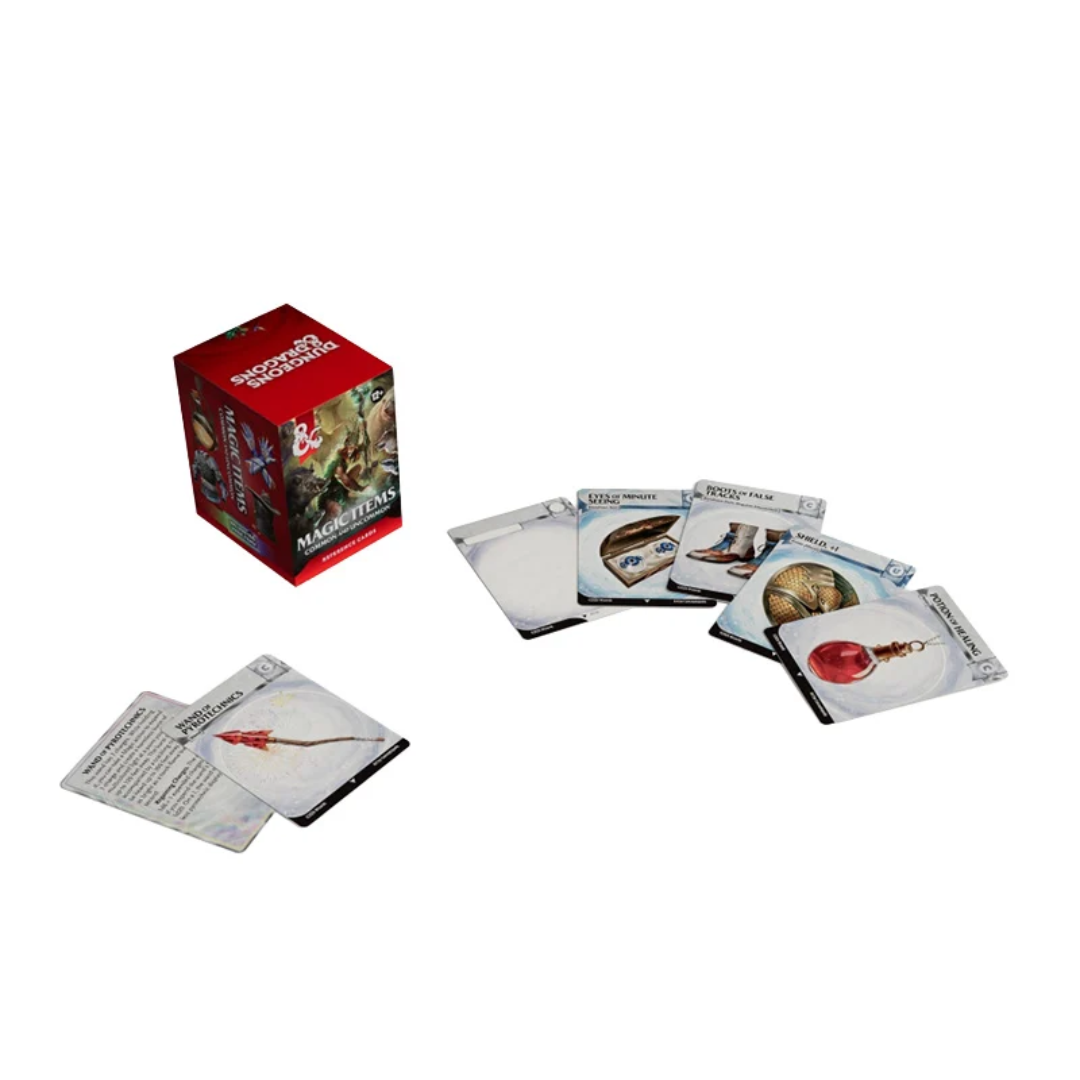 D&amp;D Reference Cards - Magic Items: Common and Uncommon