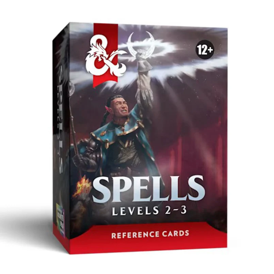 D&amp;D Reference Cards - Spells: Levels 2-3
